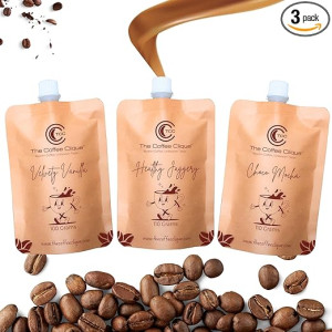 Healthy Jaggery (110g) + Choco Mocha (110g) + Velvety Vanilla (100g) Spout | Pack of 3 | 320 Grams